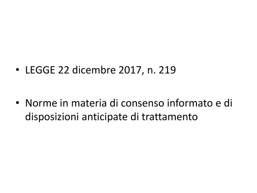 Consenso Informato E Disposizioni Anticipate Di Trattamento Ppt Scaricare